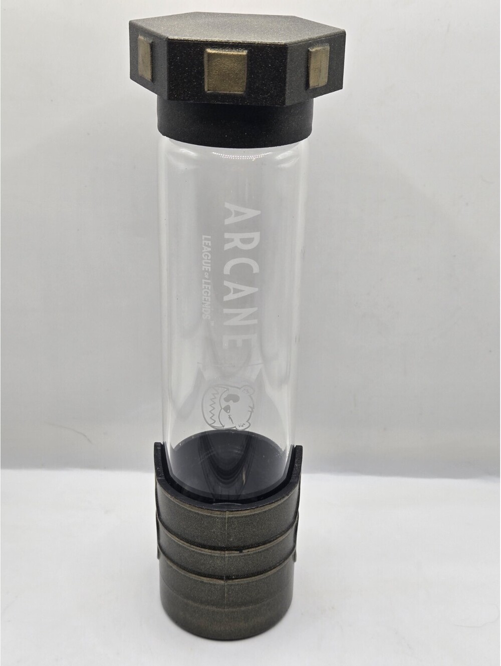 Arcane League of Legends Shimmer Vial Bottle Bearology Cosplay Prop Light Broken